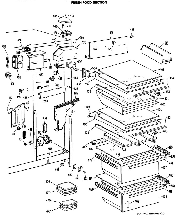 Diagram for TFX27FRBWH