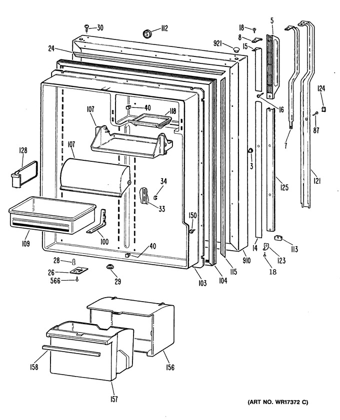 Diagram for TBHW25RRERWH