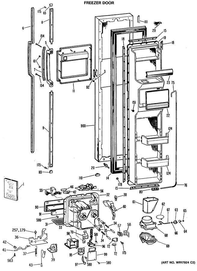 Diagram for TFE27FRAAD