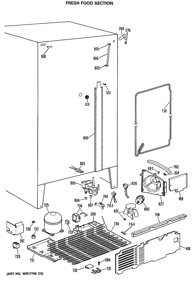 Diagram for TFE27FRAAD