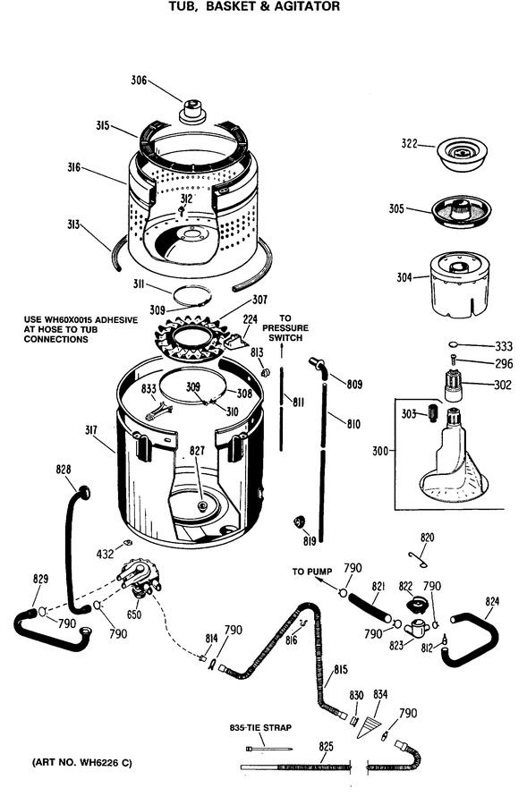 Diagram for WWA8810RBL