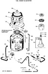 Diagram for 4 - Tub, Basket & Agitator