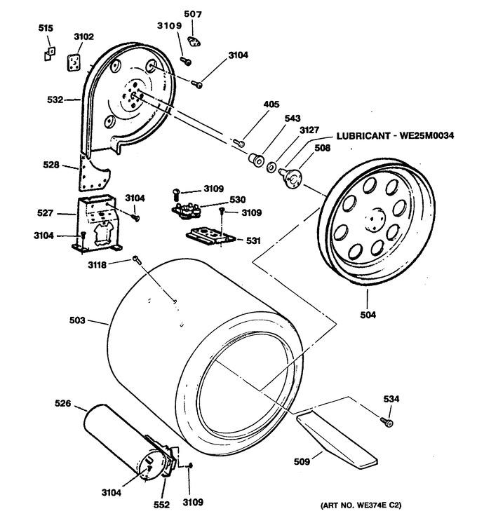 Diagram for DDG9580RCM