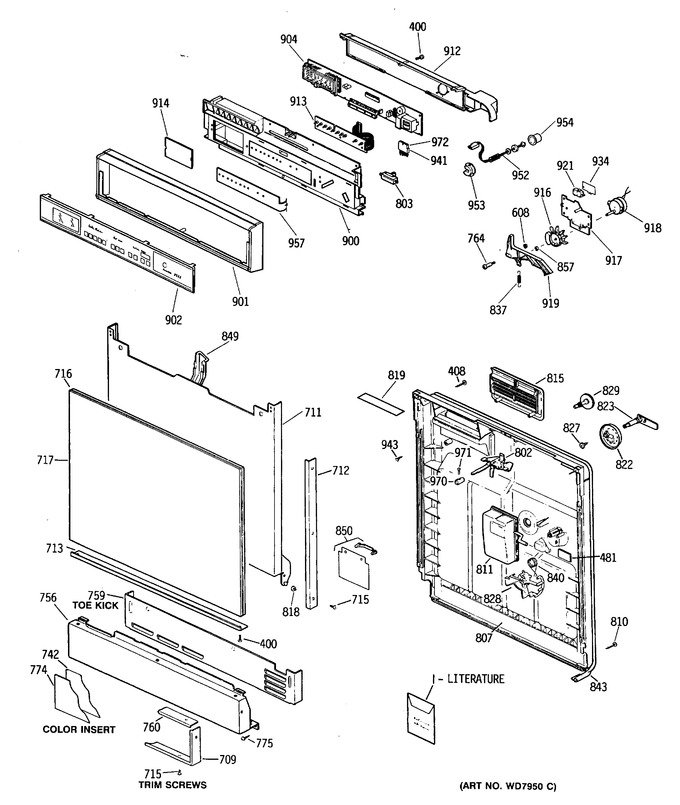 Diagram for GSD2930S48WA