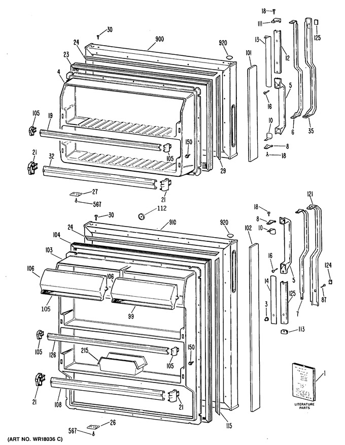 Diagram for TBX14DRGRWH