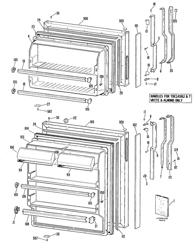 Diagram for TBE14SRJRWH