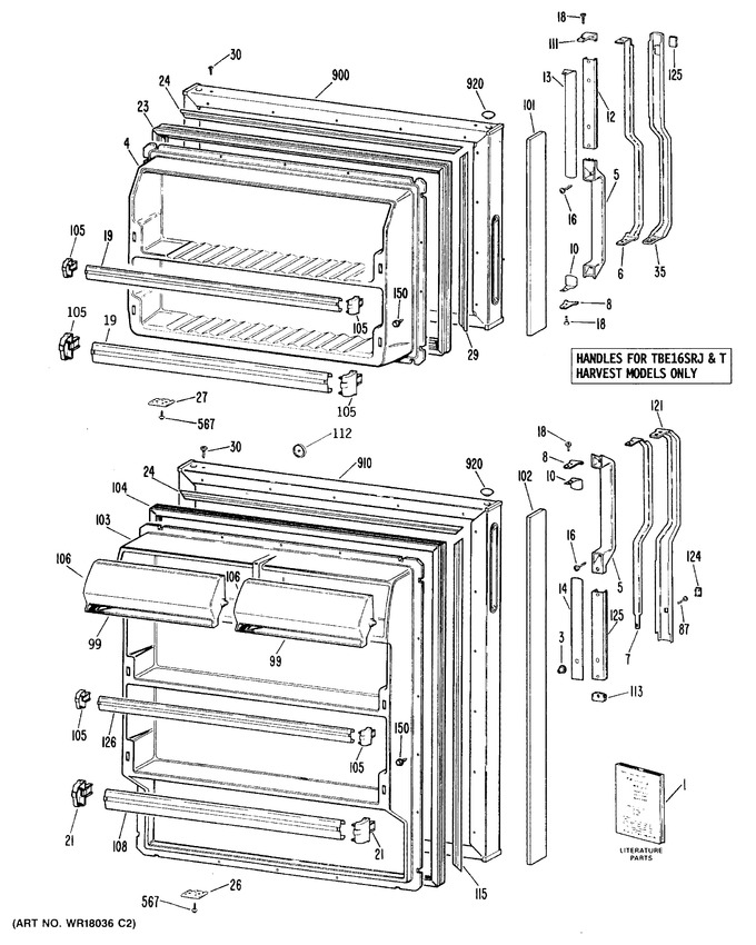 Diagram for TBE16SRJRWH