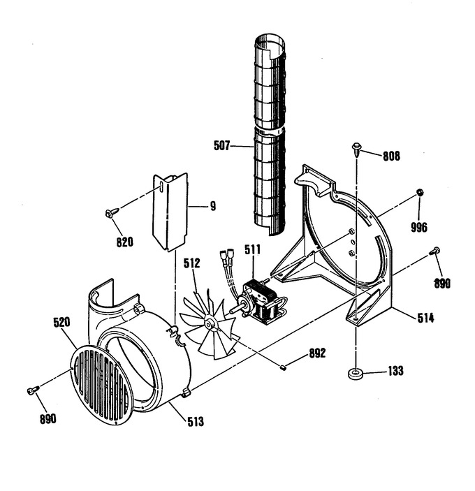 Diagram for JSP31GP3WH