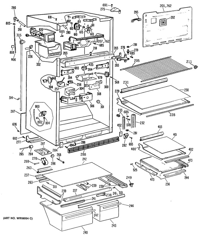 Diagram for TBH24TRDRWH