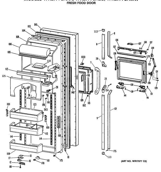 Diagram for TFX27PFSAWW