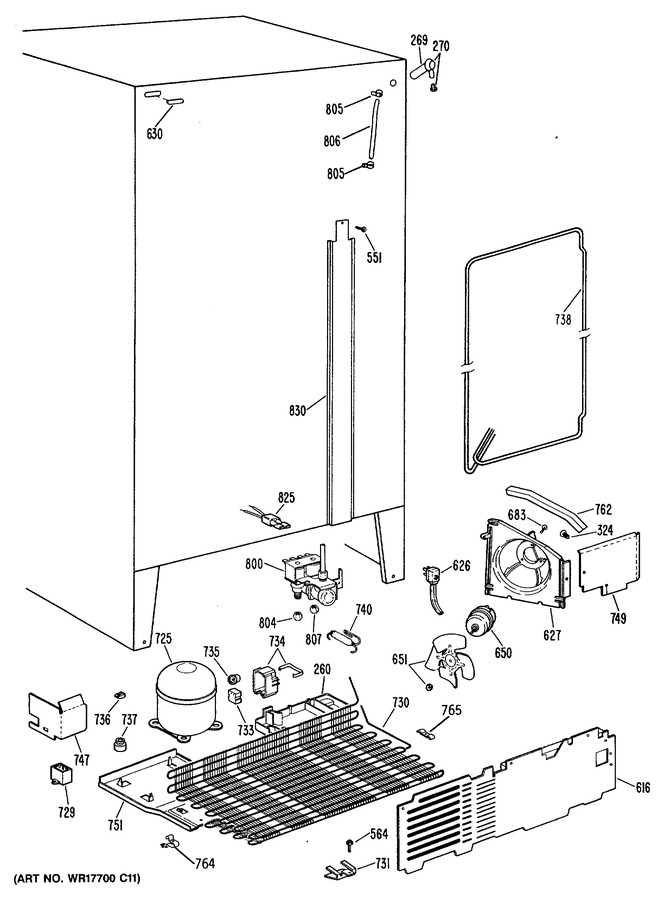 Diagram for TFX27PFSAWW