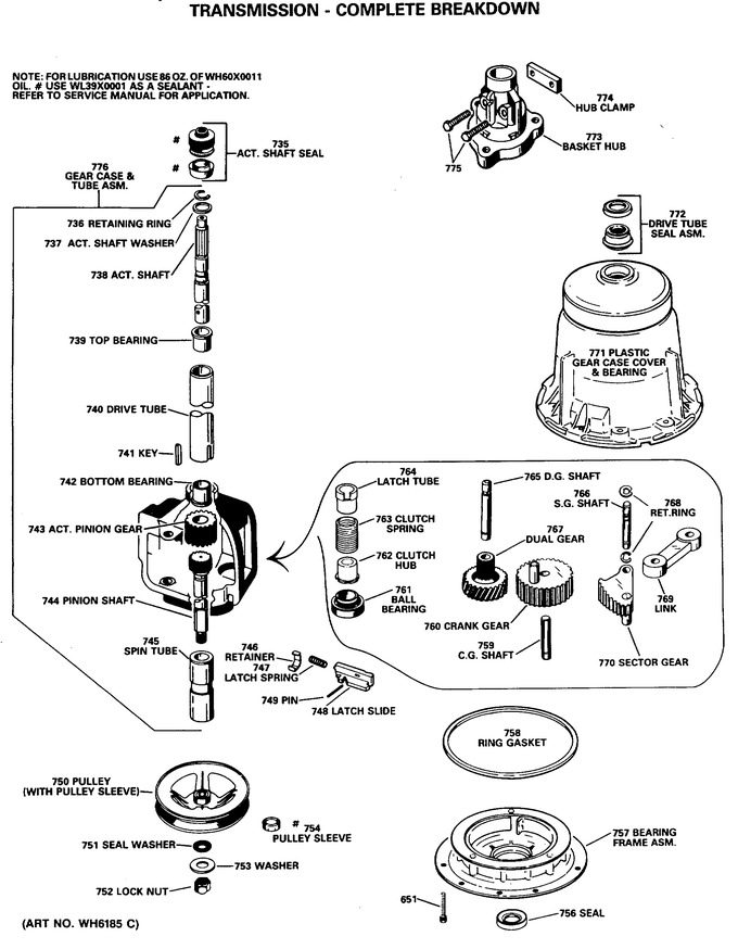 Diagram for WWA5600SALHA