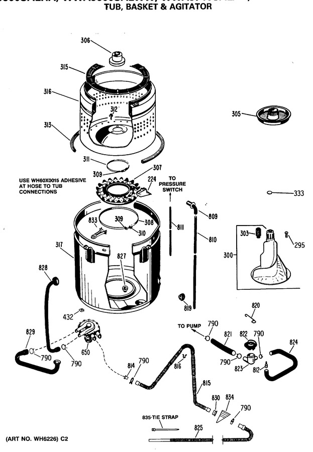 Diagram for WWA5710SALWW