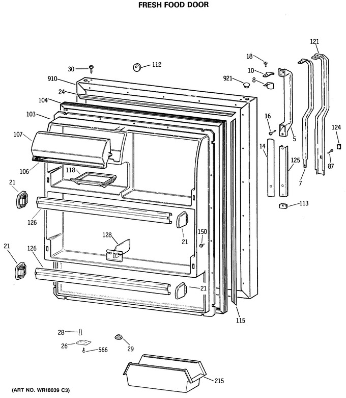 Diagram for TBX18JASERAD