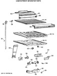 Diagram for 7 - Compartment Separator Parts