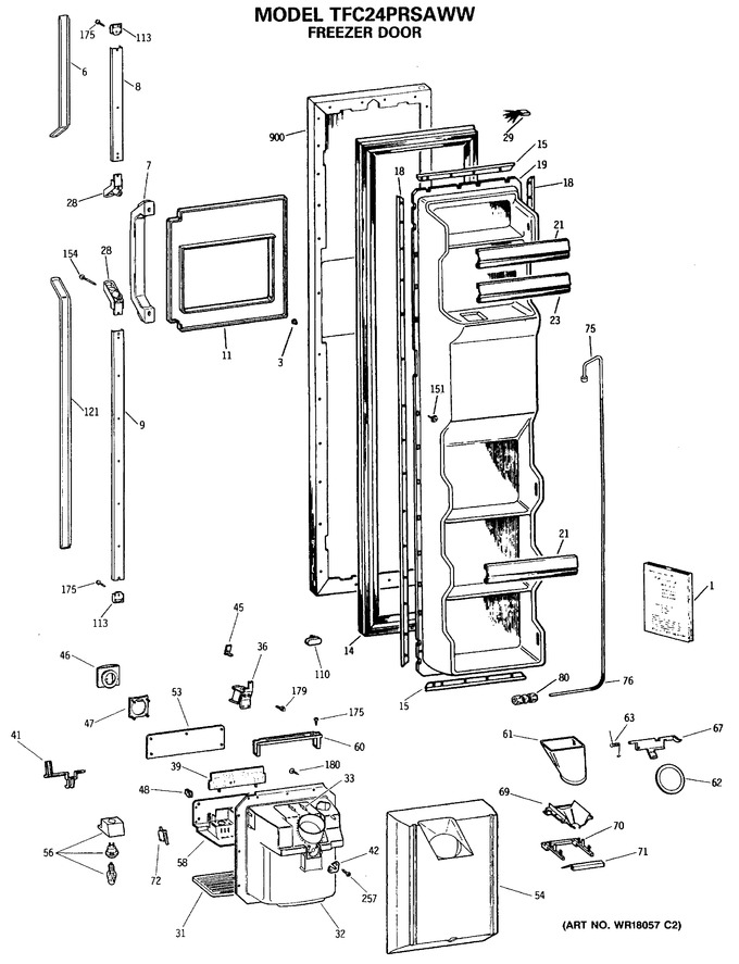 Diagram for TFC24PRSAWW