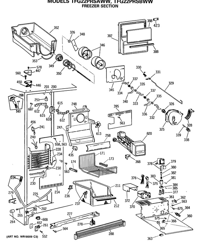 Diagram for TFG22PRSBWW