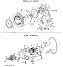 Diagram for 3 - Drum & Duct Assembly