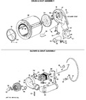 Diagram for 3 - Drum & Duct Assembly