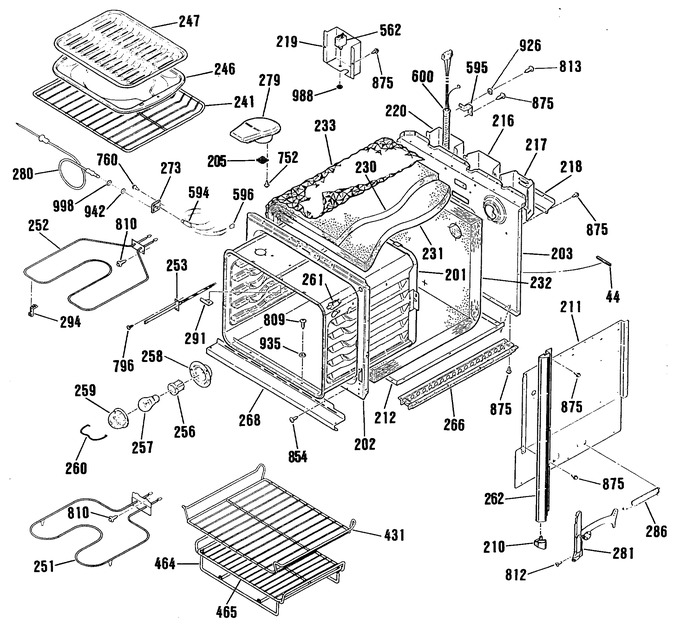 Diagram for JKP16GP3BG