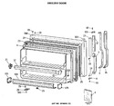 Diagram for 1 - Freezer Door