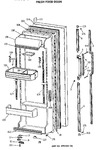 Diagram for 2 - Fresh Food Door