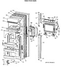 Diagram for 2 - Fresh Food Door