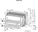 Diagram for 1 - Freezer Door