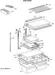 Diagram for 4 - Shelf Parts