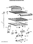 Diagram for 5 - Compartment Separator Parts