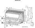 Diagram for 1 - Freezer Door