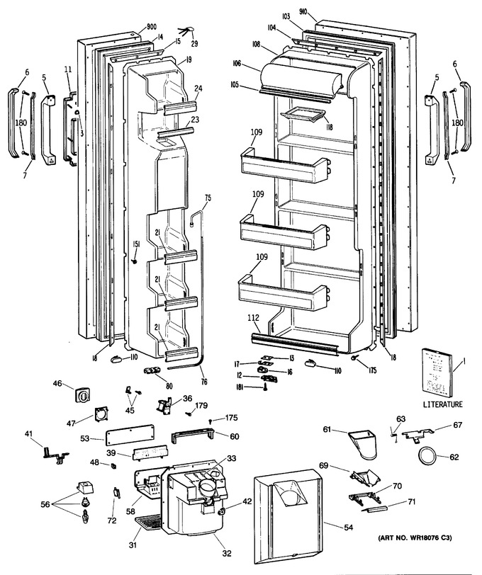 Diagram for TFX22SRSBAD