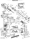 Diagram for 2 - Freezer Section