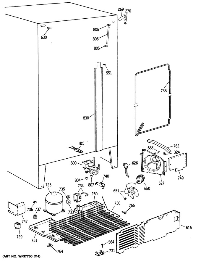 Diagram for TFX24PFSBAA