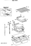 Diagram for 4 - Shelf Parts