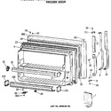 Diagram for 1 - Freezer Door