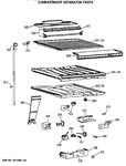 Diagram for 5 - Compartment Separator Parts