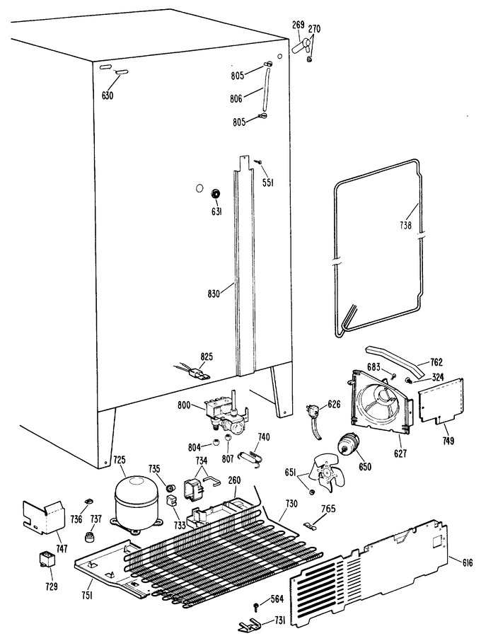 Diagram for TFC24ZFSAWH