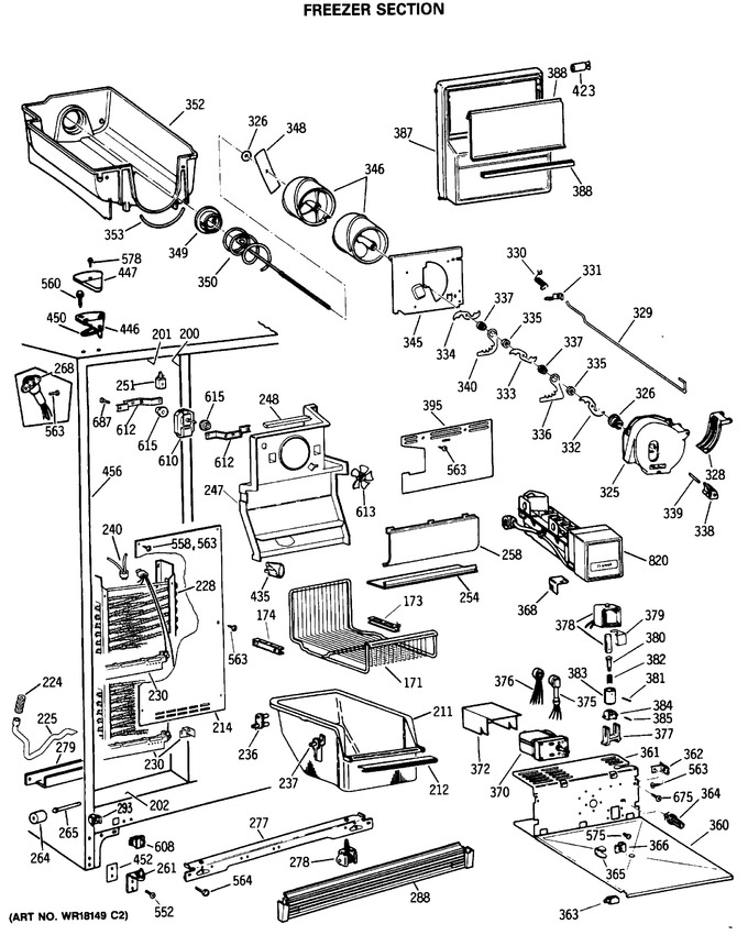 Diagram for TFG22PRSCWW