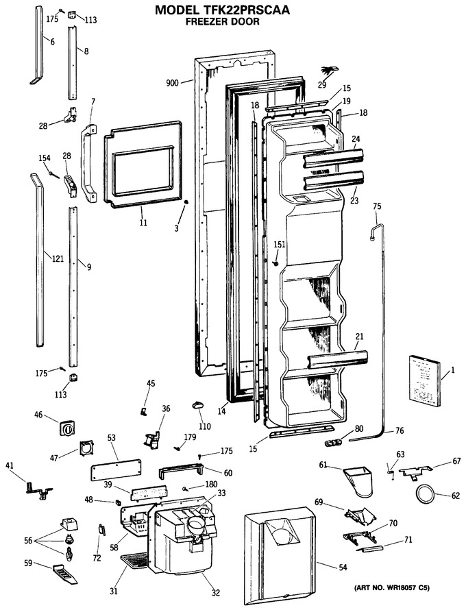 Diagram for TFK22PRSCAA