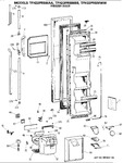 Diagram for 1 - Freezer Door