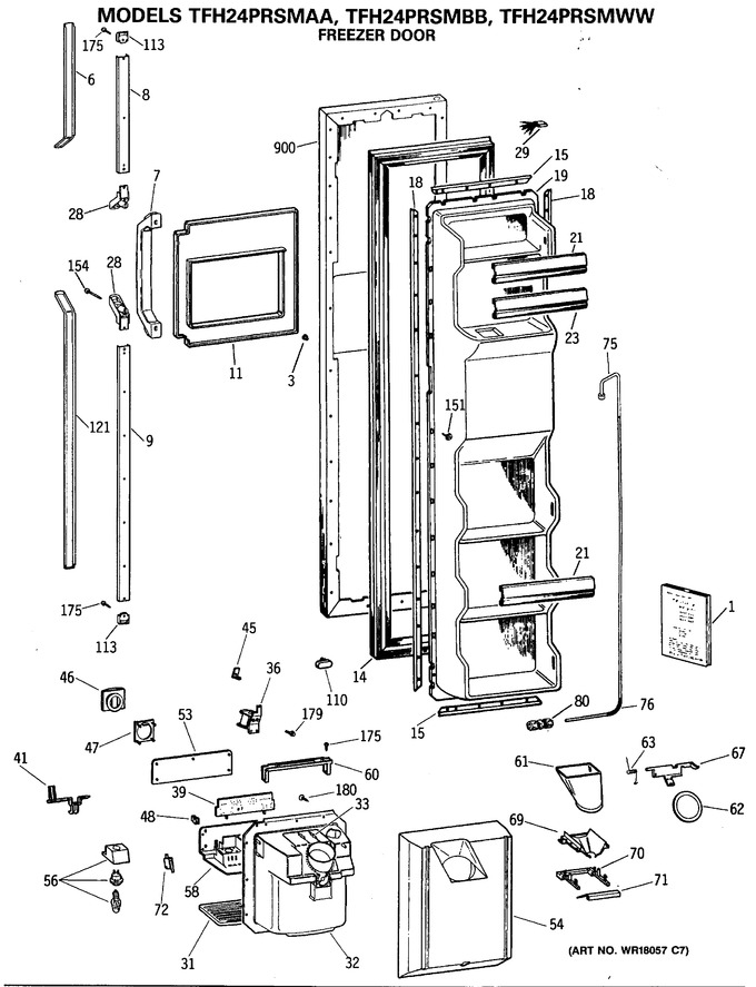 Diagram for TFH24PRSMWW