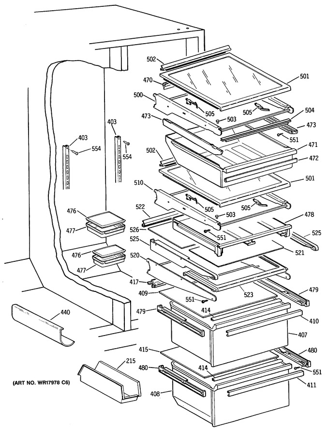 Diagram for TFX27PFSMBB