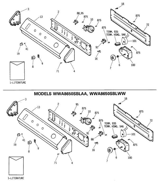 Diagram for WWA8650SBLAA