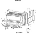 Diagram for 1 - Freezer Door