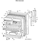 Diagram for 2 - Fresh Food Door