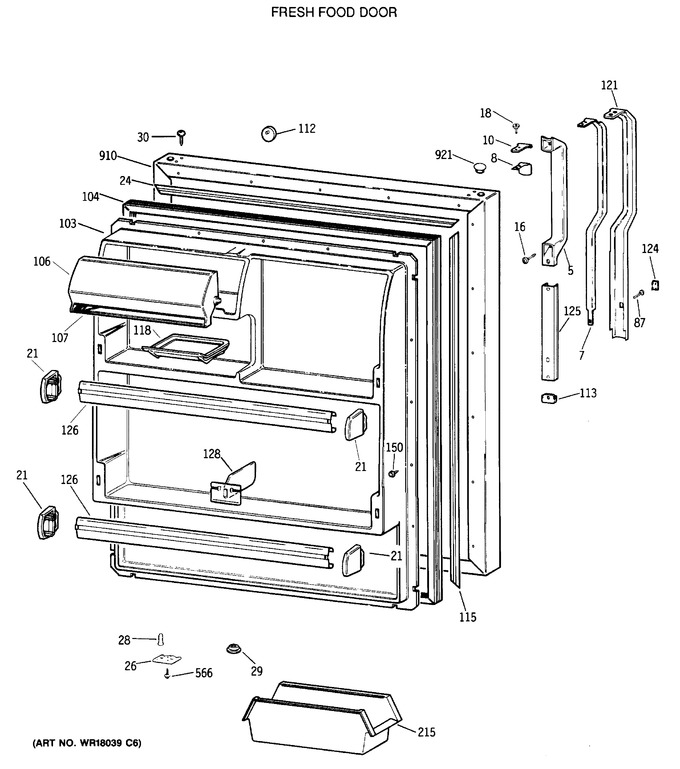 Diagram for TBH18JATERWH