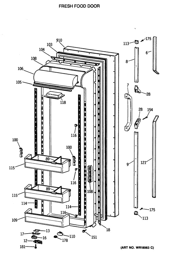 Diagram for TFG27PRTCWW