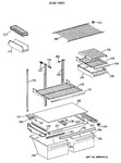 Diagram for 4 - Shelf Parts