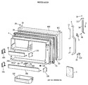 Diagram for 1 - Freeer Door